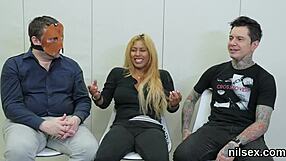 peculiar chick endures brutal anal pain in bizarre asylum therapy