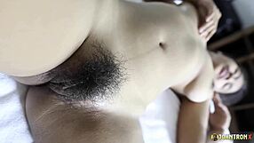 Hot Busty Asian Girl Gets Banged Hard Deep Cowgirl Doggystyle Creampie!