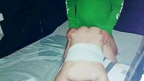 Chubby Asian Pregnant Mom Fucked Missionary Big Pussy Creampie