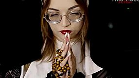 freirinha madalena's exotic brazilian photoshoot flaunts cute latina body in stockings pierced nipples and fetish costumes