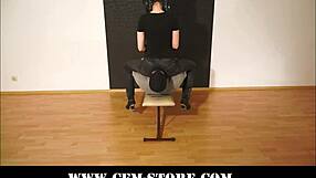 BDSM Femdom Trailer: Slave Humiliated with Facesitting and Food Fetish Tits