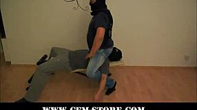 BDSM Femdom Trailer: Slave Humiliated with Facesitting and Food Fetish Tits