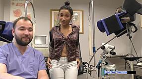 dr tampa gives miss mars humiliating latex physical backstage at tampa university