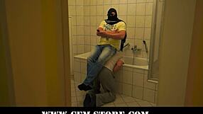 BDSM Femdom Trailer: Slave Humiliated with Facesitting and Food Fetish Tits