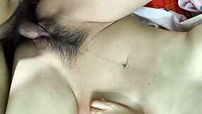 i love closeup pounding my friend's hairy indian wife's wet beaver and clit hard