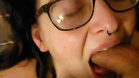 Brunette Belle Tied Down Bedroom for Deep Throat Domination Use