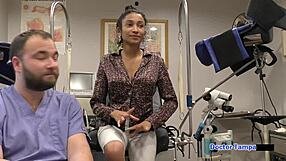 dr tampa gives miss mars humiliating latex physical backstage at tampa university