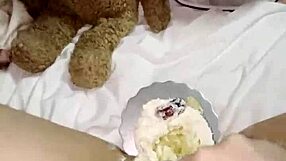 ever seen a kinky 18yo virgin stepsis rub creamy cake on her dripping pussy lips instead of college?