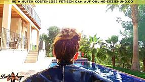 latex mistress trains obedient slave online and in real life