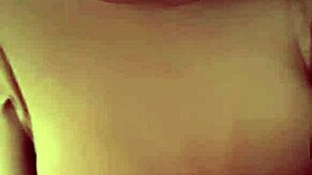 neighbor with big elastic natural tits gets massaged outdoors