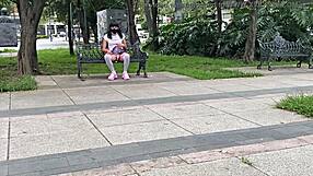 Ever chatted up an exhibitionist in a miniskirt like this?