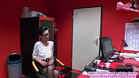 oh man this horny german secretary's gangbang casting at work feels so messy with facials