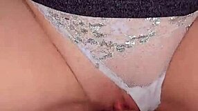 Huge creampie floods wife's dripping wet pussy deep!