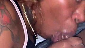 Packed my ebony throat with that action-packed bbc sloppy deepthroat?