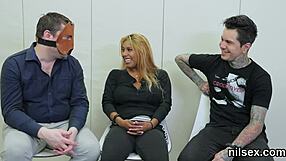 peculiar chick endures brutal anal pain in bizarre asylum therapy