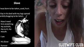 brutal training: i make skinny blonde candie cross read nasty texts during doggystyle pounding