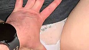 Huge creampie floods wife's dripping wet pussy deep!
