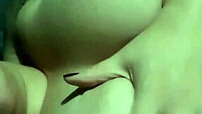 BBW Hotwife Squeezes Big Tits Inserts Huge Dildos in Fat Pussy!