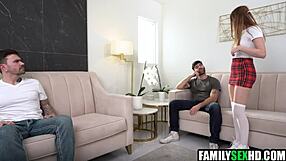 stepdaughter blows best friend caught by stepdad