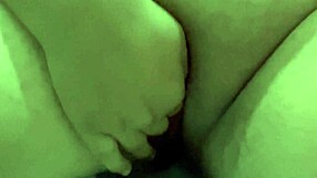 Enticing Girl Fingers Pussy to Shaking Orgasm in Motel Bathroom