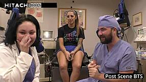Stefania Mafra's Gaping Pussy Toys and Cum on Nurse Shift!