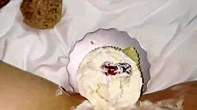 ever seen a kinky 18yo virgin stepsis rub creamy cake on her dripping pussy lips instead of college?