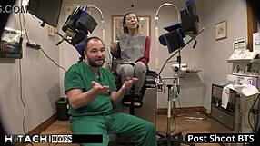 kalani luana gets mandatory hitachi orgasm from doctor-tampa in hospital