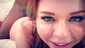 Abella Danger screams as monster black cock stretches her ass wide!