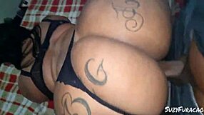 Magrinho's Monster Cock Bareback Assfucks Huge BBW Big Ass Ebony Gaping Anal