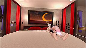 two furry foxes tangle in a wild monster cock clash on 04-12-2023