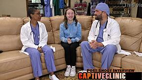 nurse serena morgan spreads for patient pov in hospital roleplay backstage
