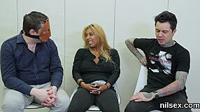 peculiar chick endures brutal anal pain in bizarre asylum therapy