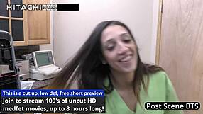 Stefania Mafra's Gaping Pussy Toys and Cum on Nurse Shift!