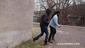 lola shine submits to brutal anal dp dap facial