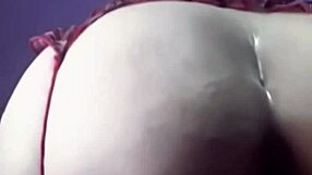 My boyfriend hates my big ass dildo play but hope you guys love watching me fuck it deep