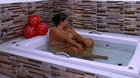 stepmom fucks stepson hard in jacuzzi with big tits bouncing and wet pussy gripping