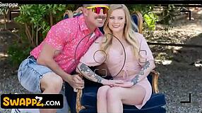 stepdad's day turns into wild family fuck swap orgy