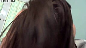 big tit babe deepthroats huge cock then rough missionary fuck