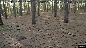 i got face fucked deep in forest ending with oral creampie