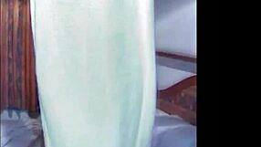 Ladyboy's Hairy Ass Tease Post-Shower?