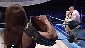 WWF Ivory slams Miss Kitty in epic mud wrestling match