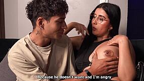 Hey stepmom, need entertainment? My young cock will fuck your huge natural tits screaming!