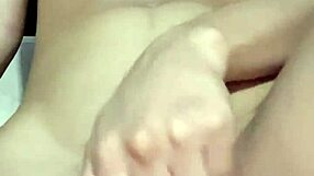 Petite solo teen craves big cock in tight pussy underwear