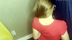 Brandi love how this BBC stranger bareback creampies your pregnant milf at gloryhole right?