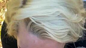 this real street hooker gulps my cumshot facial deep