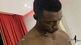 Brazilian wife humiliates small cock hubby riding two monster bbc while he watches