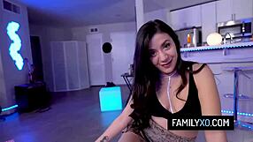 Stepdad, your horny girl natalie brooks needs that cock after dildo play?