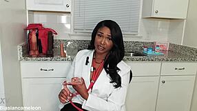 nurse lala's joi makes patient jerk off in hospital bed