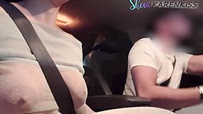 cuck watches karenkiss suck valet in party lot!