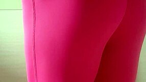 Misr4 update 1 pink gymwear tight leggings workout!